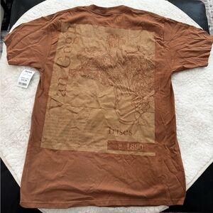 Men’s Brown Van Gogh Graphic T-Shirt